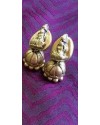Handpainted Terracotta Jewellery – Ear rings Handpainted Terracotta Jewellery – Ear rings